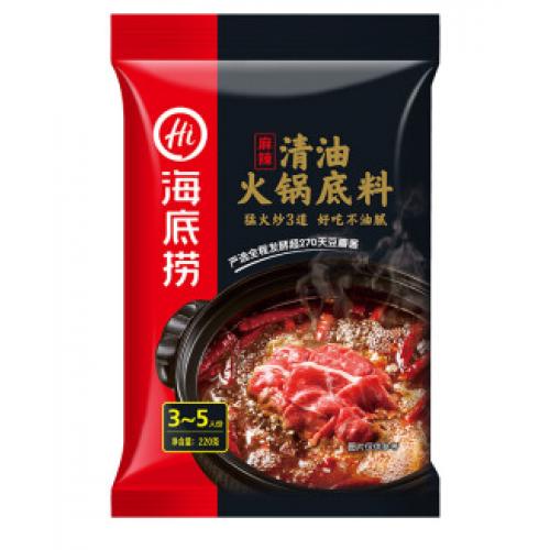 海底捞 清油火锅底料 麻辣味 220g