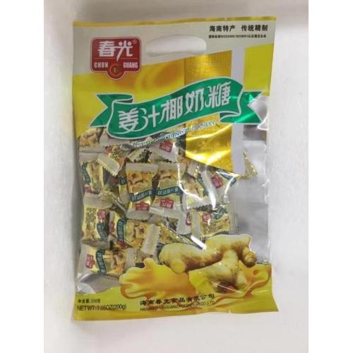 春光姜汁椰奶糖(200g)