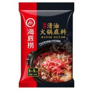 海底捞 清油火锅底料 麻辣味 220g