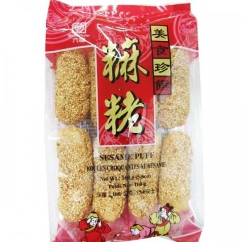 六福白麻粩 160g