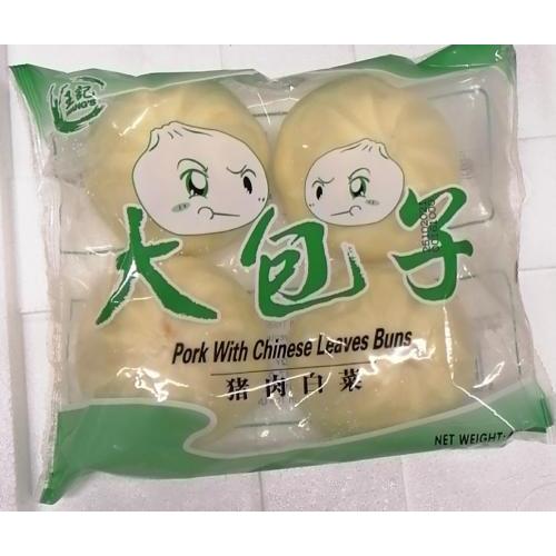 王记猪肉白菜大包子-600克
