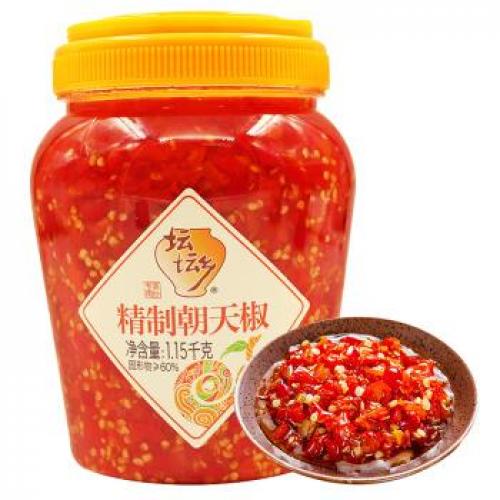 坛坛乡 精制剁辣椒 1.15kg