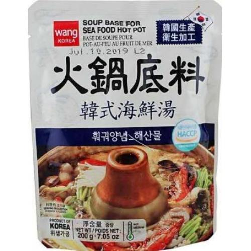 韩式火锅底料-海鲜汤（200克）