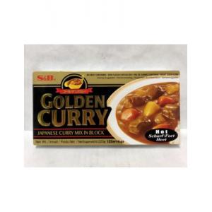 S&B golden curry hot日本咖喱 220克 辣