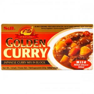S&B golden curry mild日本咖喱220克 微辣