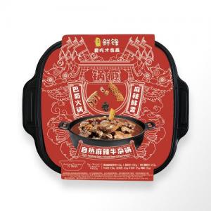 鲜锋 自热麻辣牛杂锅 480g