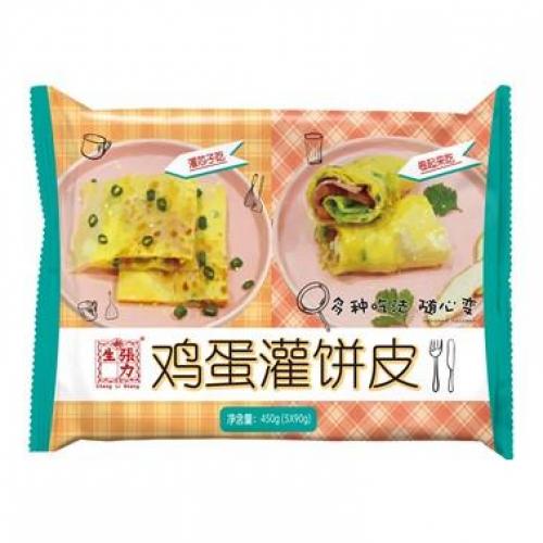 张力生鸡蛋灌饼皮-450g