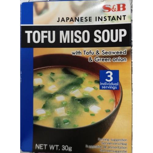 日本味噌汤-豆腐，紫菜和绿洋葱味-30g