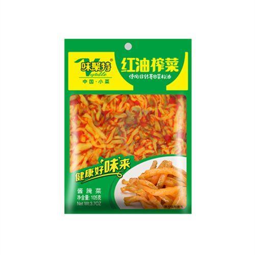 味聚特红油榨菜 105g