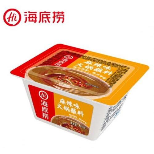 海底捞 盒装 麻辣味 火锅蘸料 100g