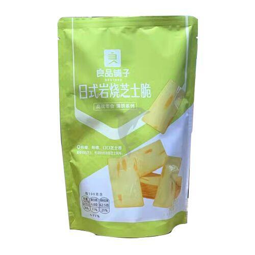 良品铺子 日式岩烧芝士脆 120g
