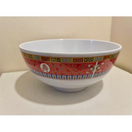 万寿无疆 汤碗(大) 7”（非瓷制）