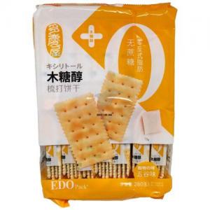 EDO Pack 木糖醇苏打饼 五谷味 280g