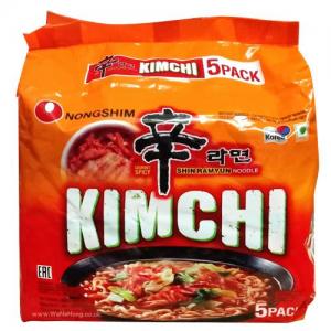 五连包农心泡菜拉面 5x120g