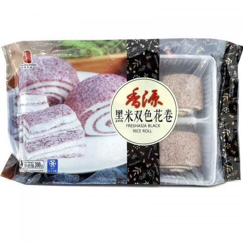 香源 黑米双色花卷 300g