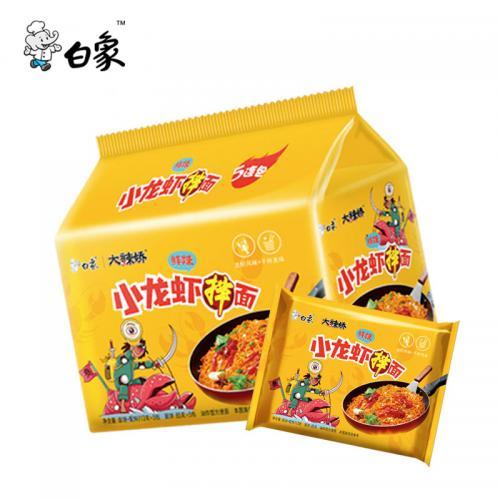 白象 大辣娇 小龙虾拌面 5x113g
