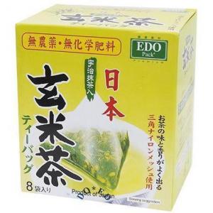 Edo 三角茶包 玄米茶 8x3g