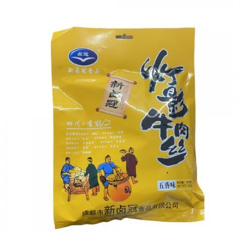 新卤冠 灯影牛肉丝 五香味 120g