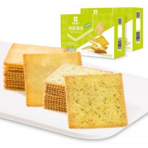 良品铺子 酥脆薄饼 海苔味 300g