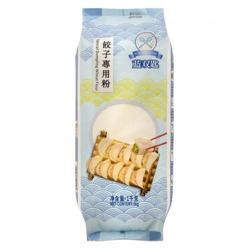 蓝双匙 饺子专用粉 高筋小麦粉 1kg