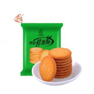 三牛上海万年青特色鲜葱酥饼干 528g