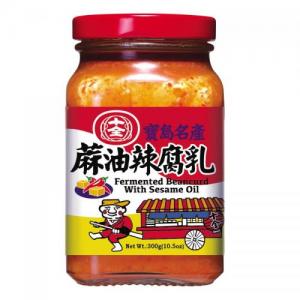 十全 麻油辣腐乳 300g