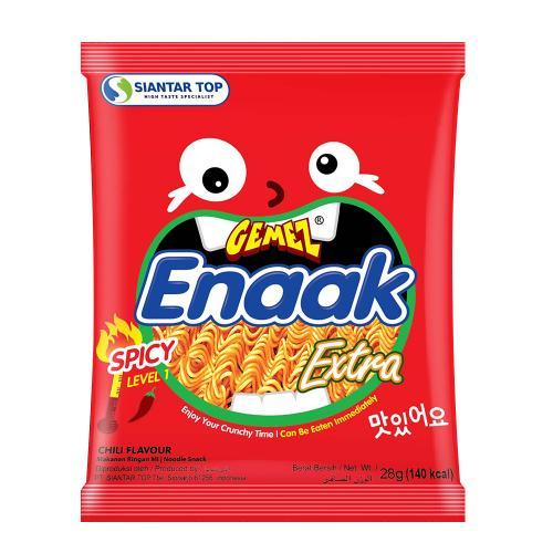 Gemez Enaak 小鸡面 点心面 辣味 28g