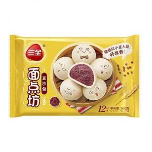 三全 面点坊 豆沙包 360g