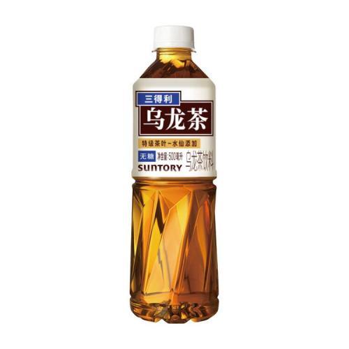 三得利 乌龙茶 无糖 500ml