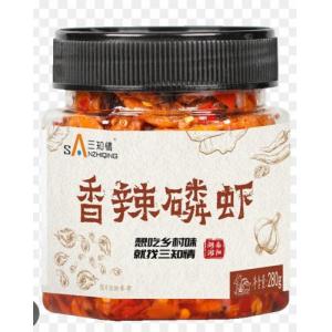 三知情香辣磷虾 280 克