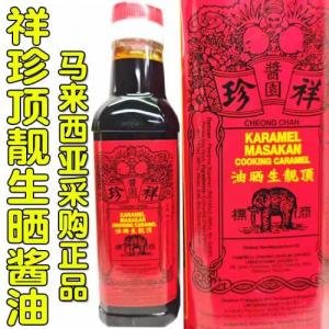 馬來西亞 祥珍 頂靚生晒醬油膏375ml