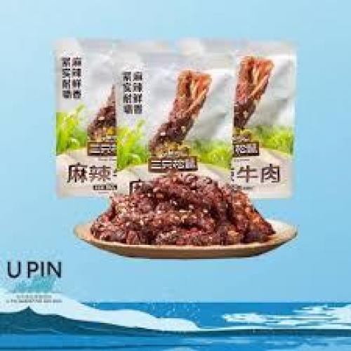 三只松鼠麻辣牛肉60克