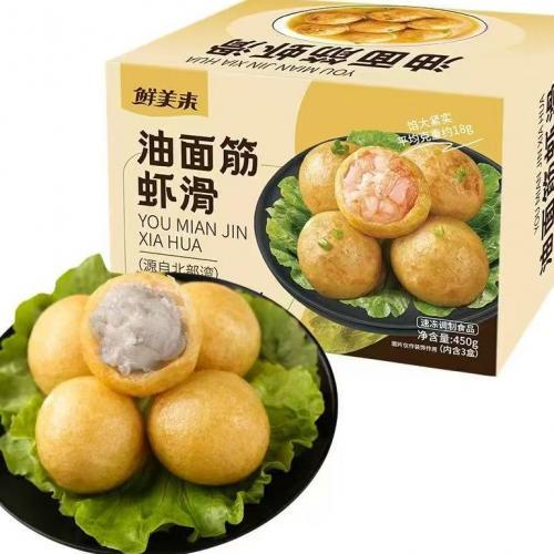 鲜美来油面筋虾滑