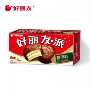 好丽友 巧克力派 6X 39克